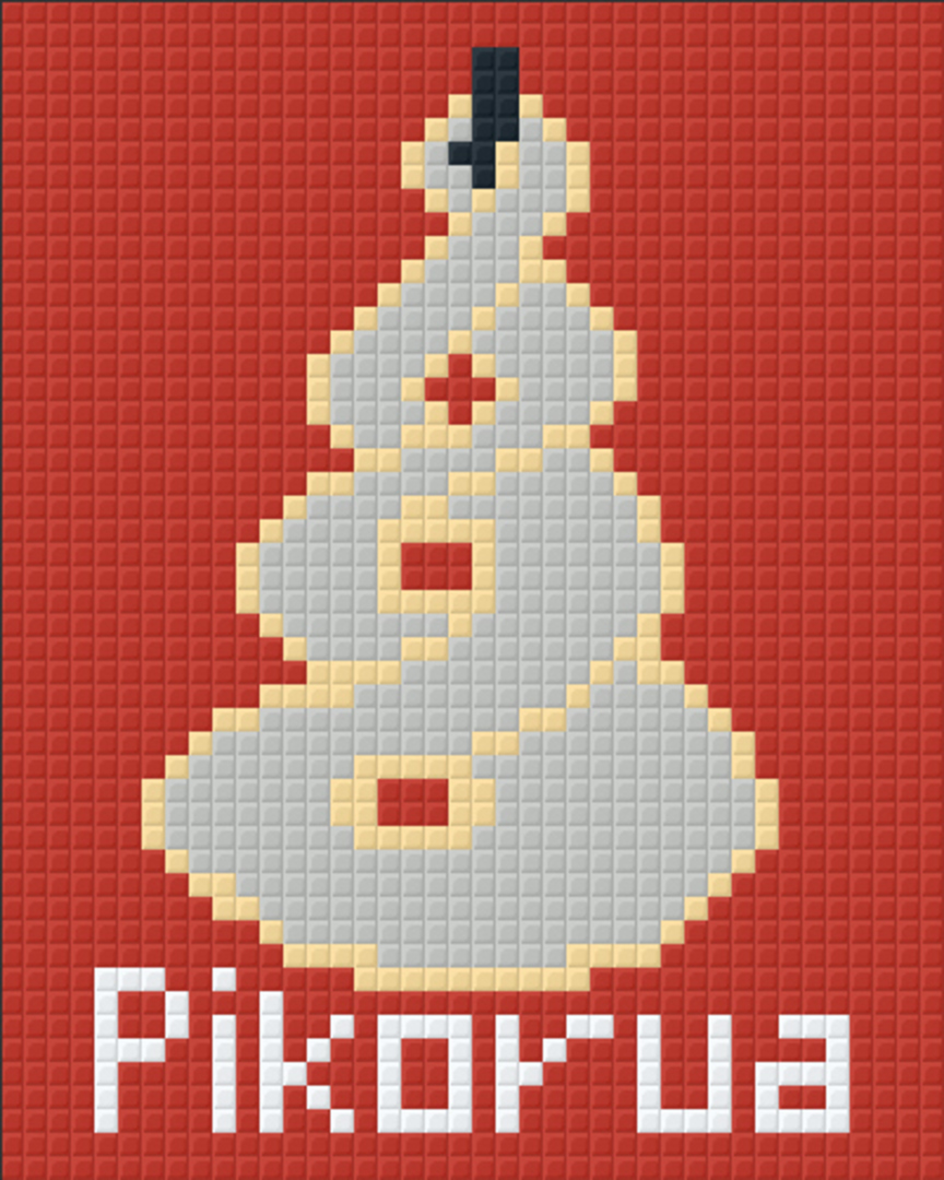 Pikorua One [1] Baseplate PixelHobby Mini-mosaic Art Kit image 0